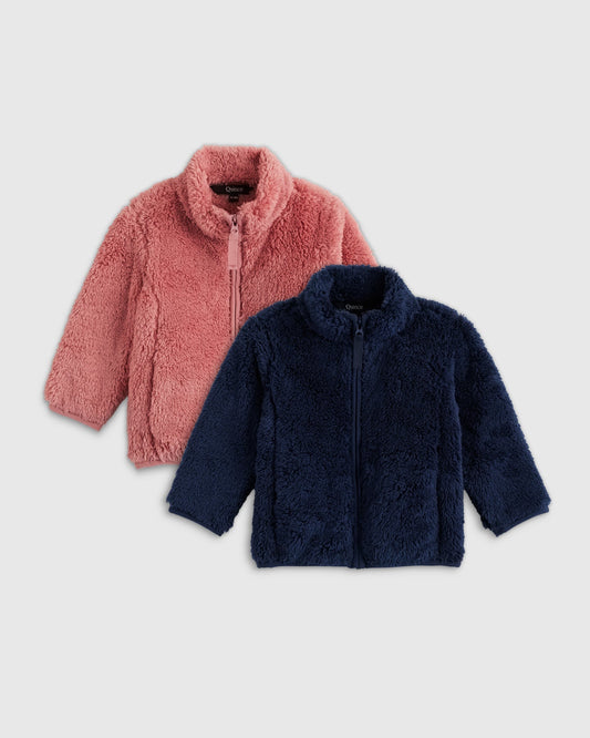 Recycled Sherpa Fleece Jacket 2-Pack