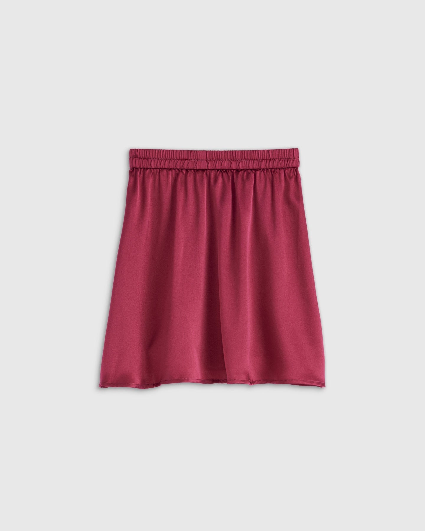 100% Washable Silk Mini Skirt