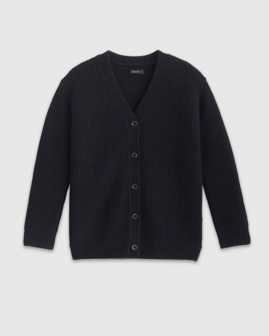 Washable Cashmere Oversized Fisherman Cardigan