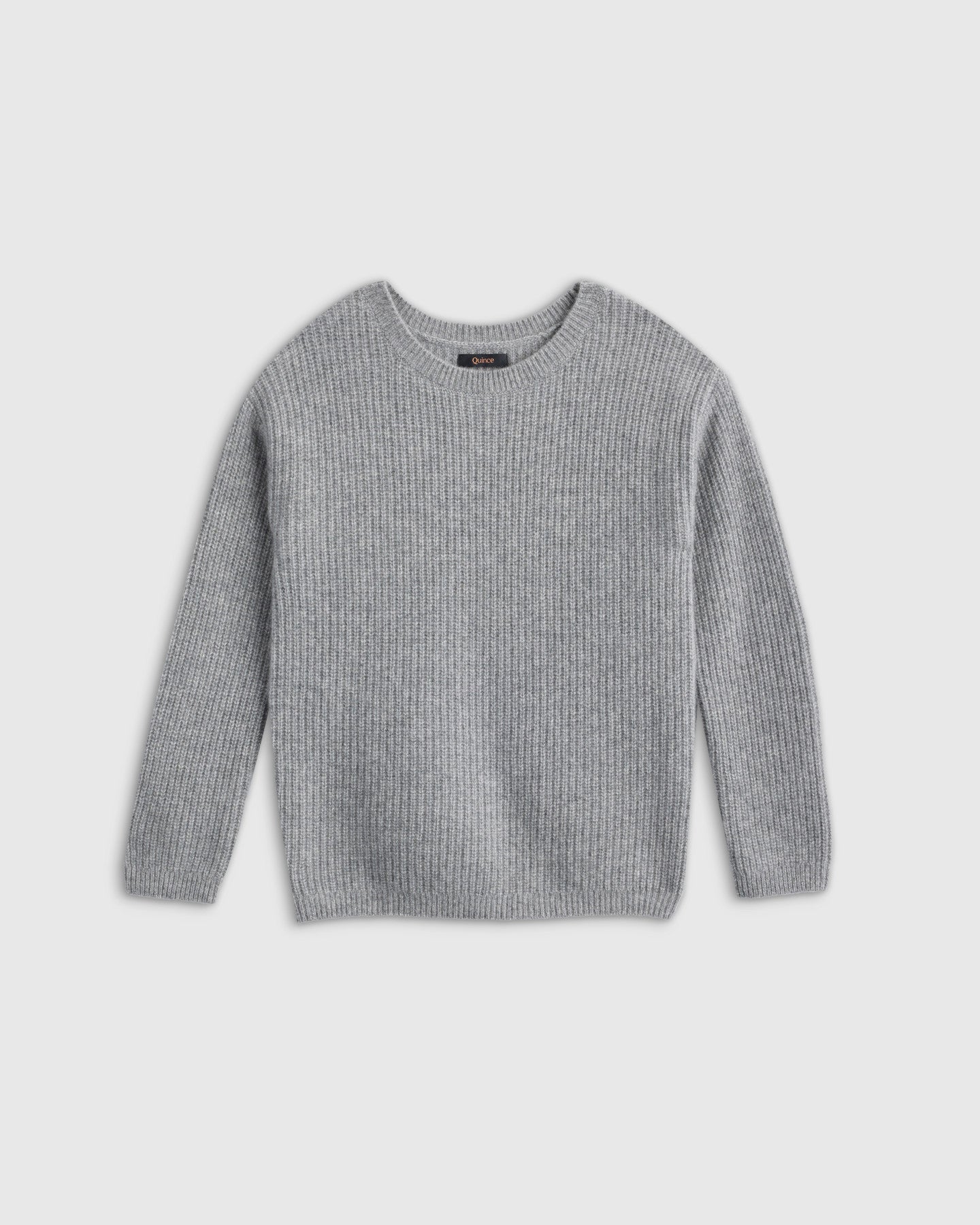 Washable Cashmere Fisherman Tunic Sweater