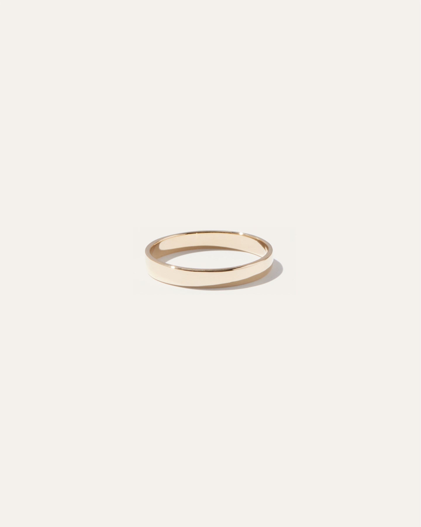 14k Gold Bold Stacker Ring