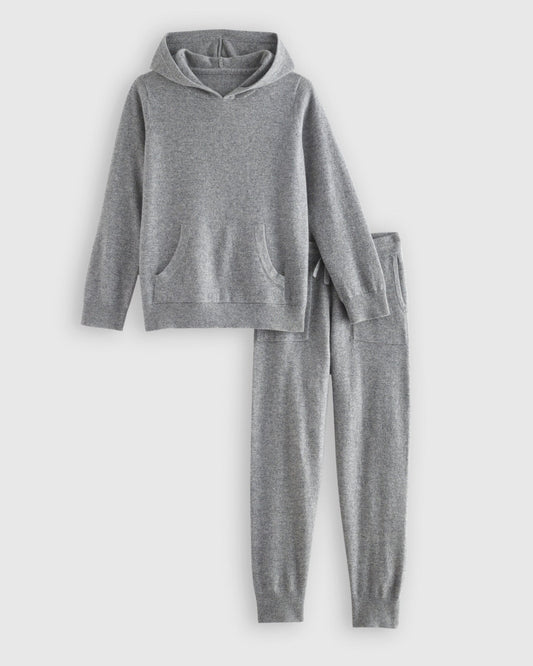 Washable Cashmere Hoodie & Jogger Bundle - Baby Gender Neutral