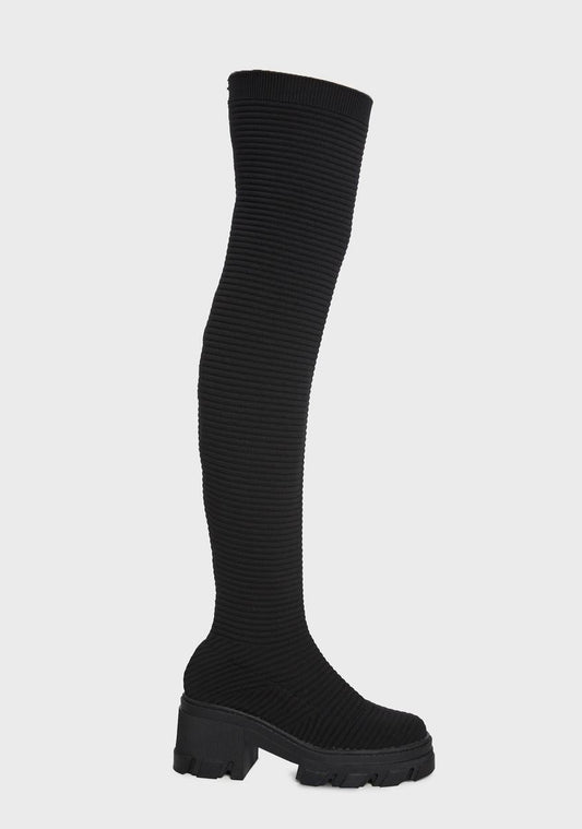 Forever A Spy Thigh High Boots