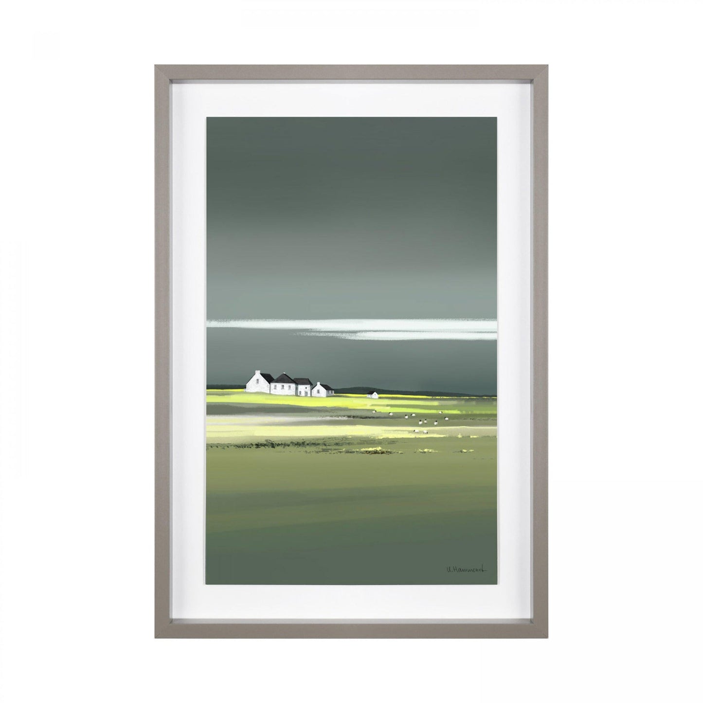 Ethos Ulyana Hammond  Framed Print & Mount 60 x 41cm