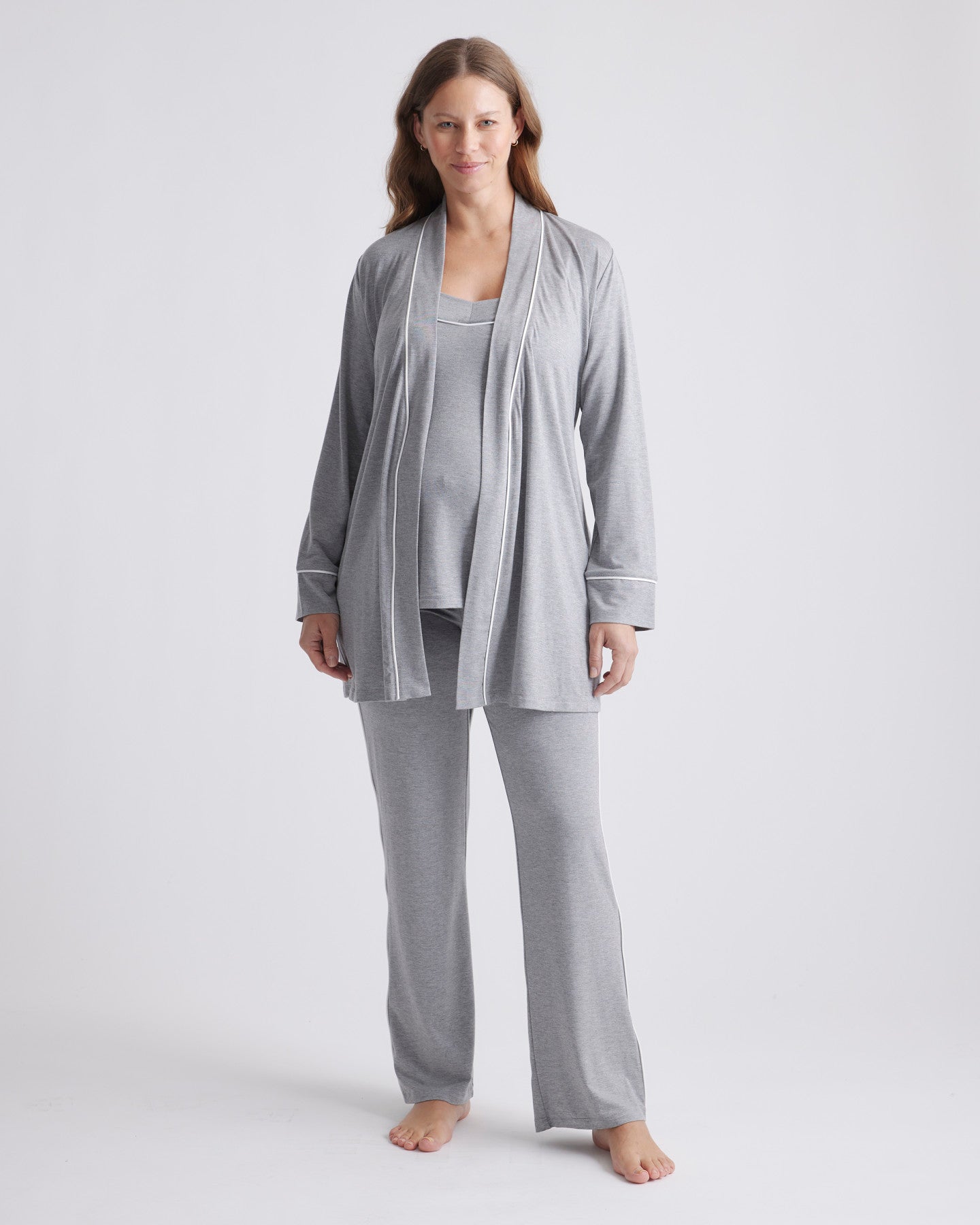 Bamboo Maternity & Nursing Pajama Set