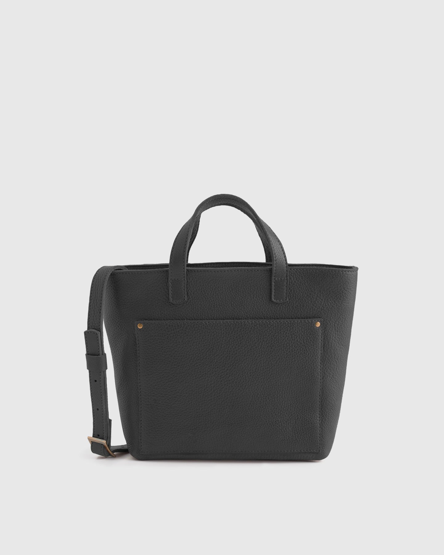 100% Leather Mini Crossbody Tote