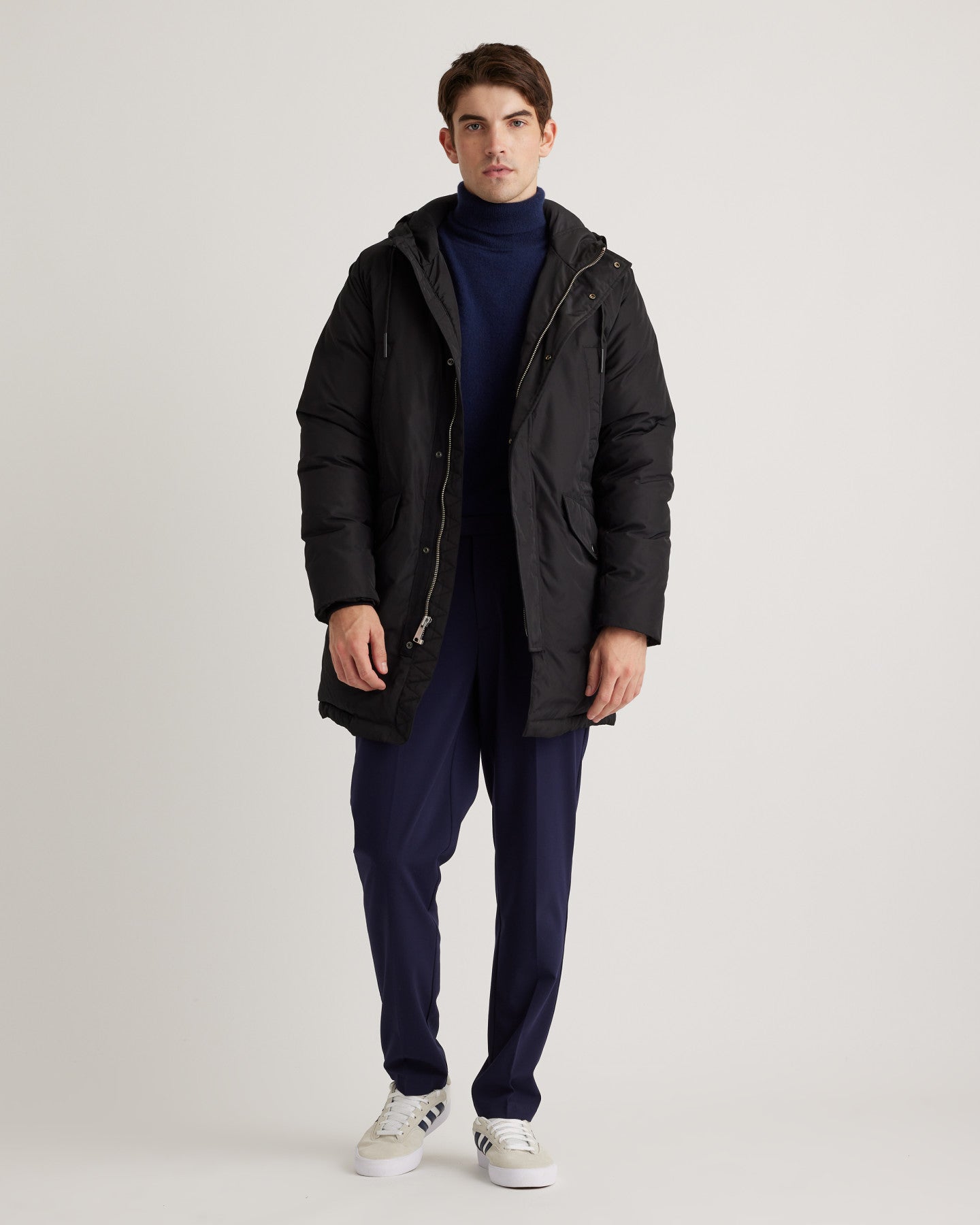 Featherless Long Puffer Parka