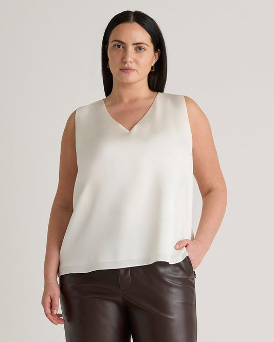 Washable Stretch Silk Tank
