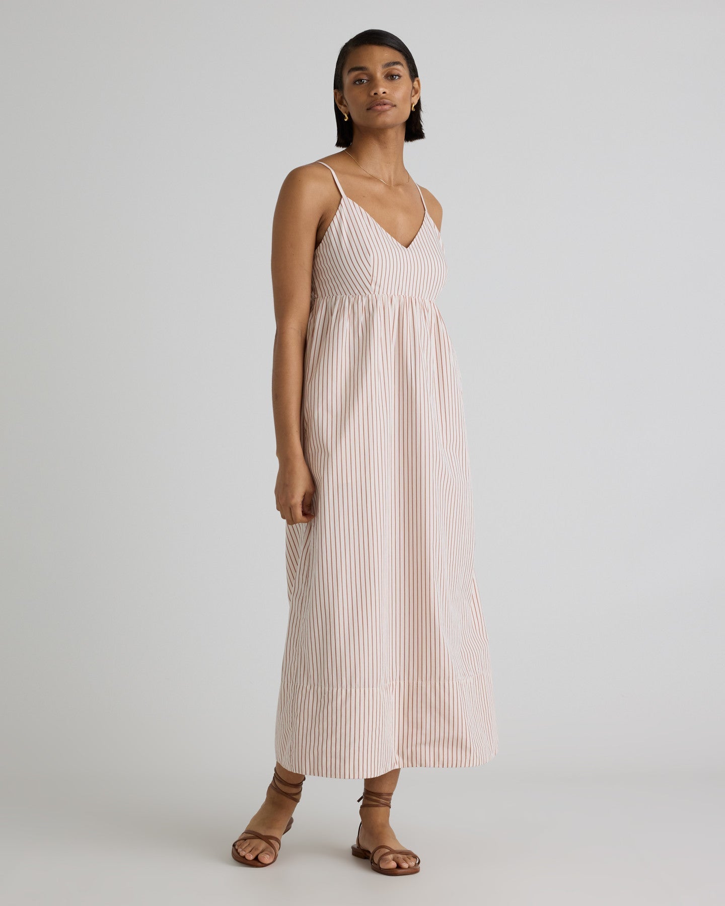 100% Organic Cotton Sleeveless Maxi Dress