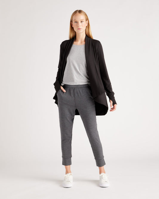 French Terry Modal Cardigan