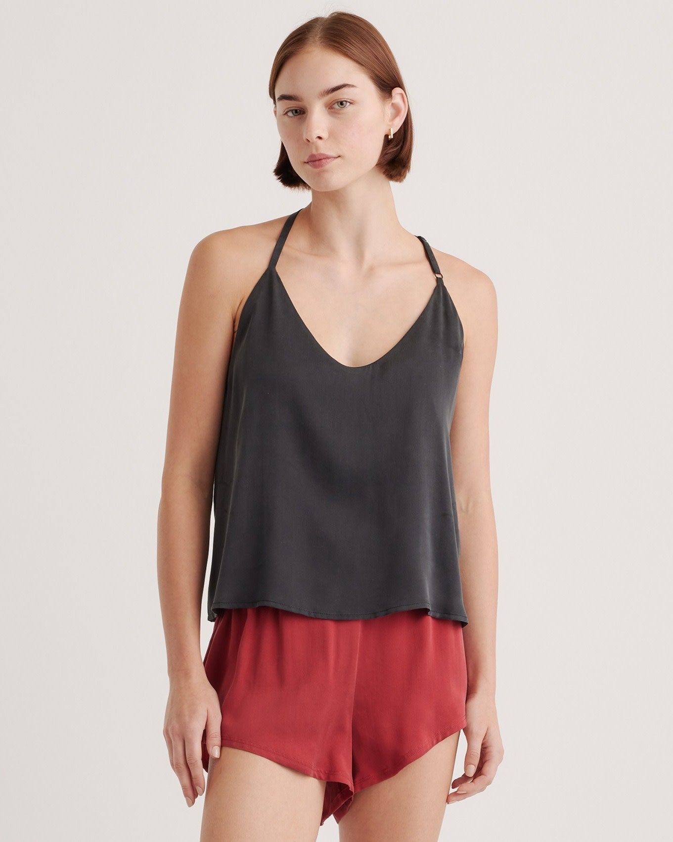 100% Washable Silk Pajama Cami