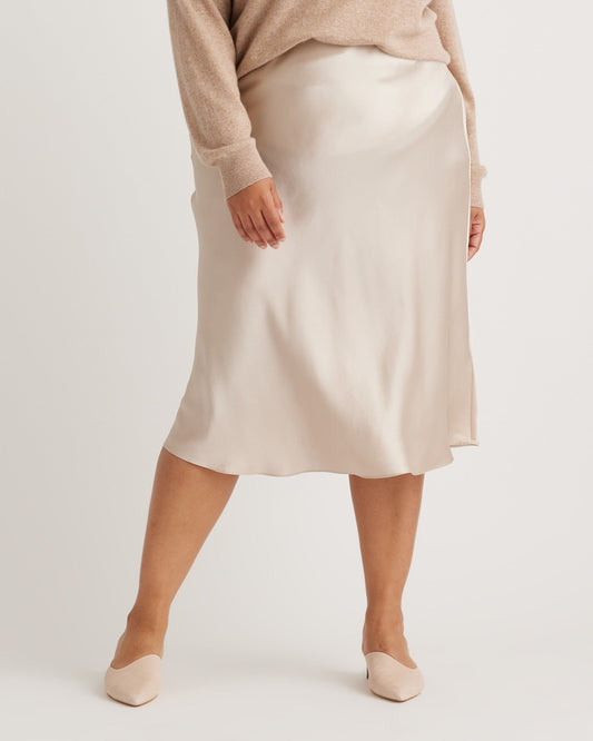 100% Washable Silk Skirt