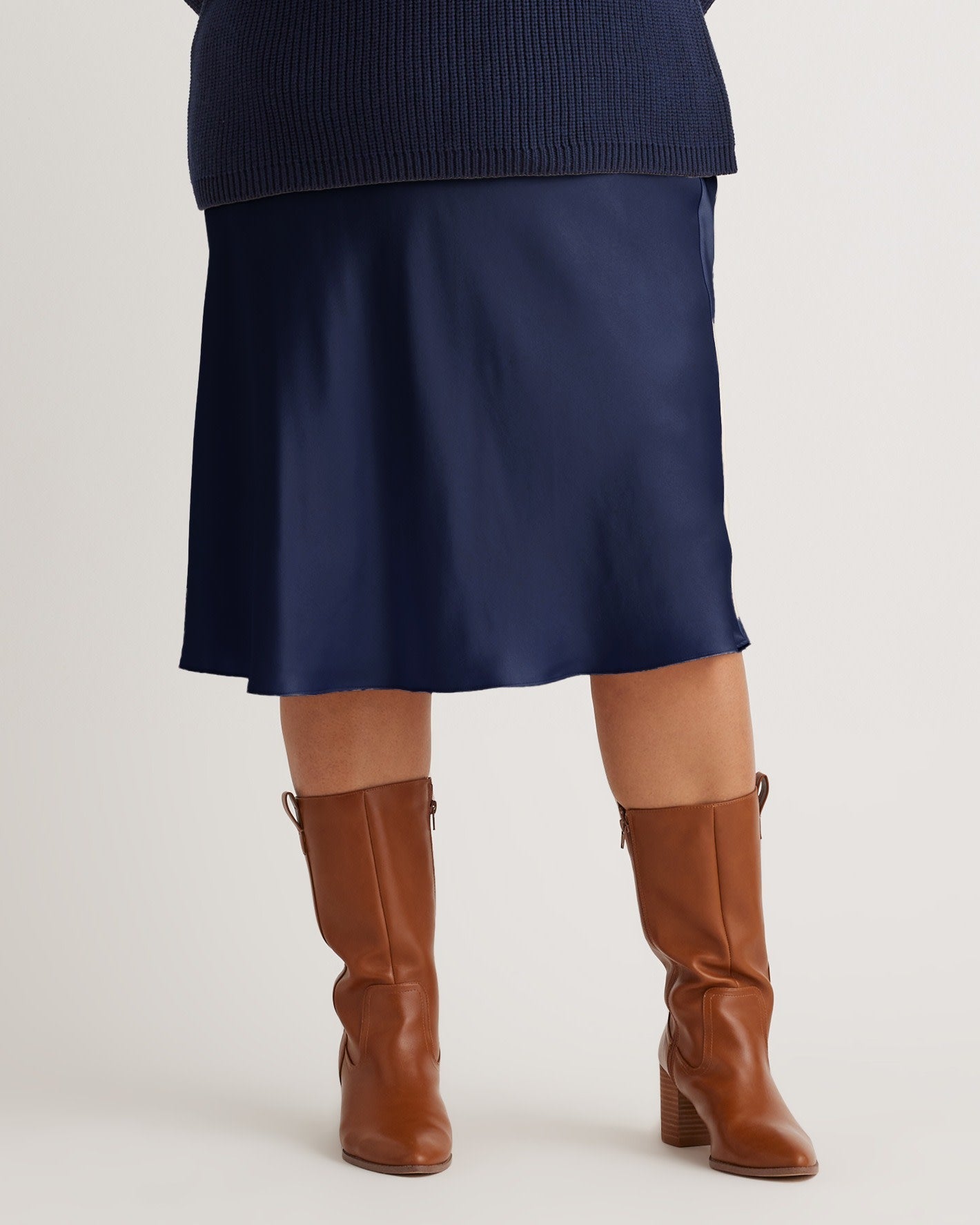 100% Washable Silk Skirt