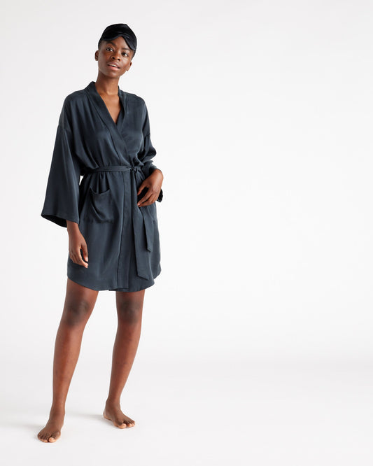 100% Washable Silk Robe