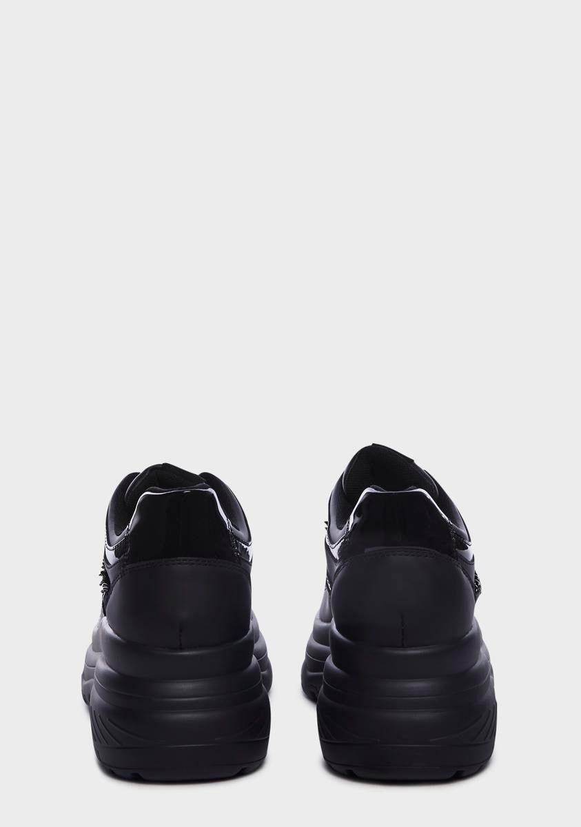 Bane Of Exile Platform Sneakers