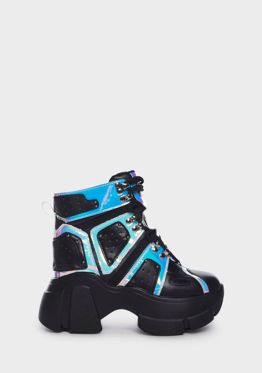 Black Passionfruit-03 Wedge Sneakers