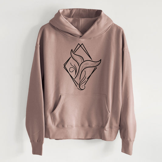 Whale Diamond - Women's Heavyweight Relaxed Hoodie