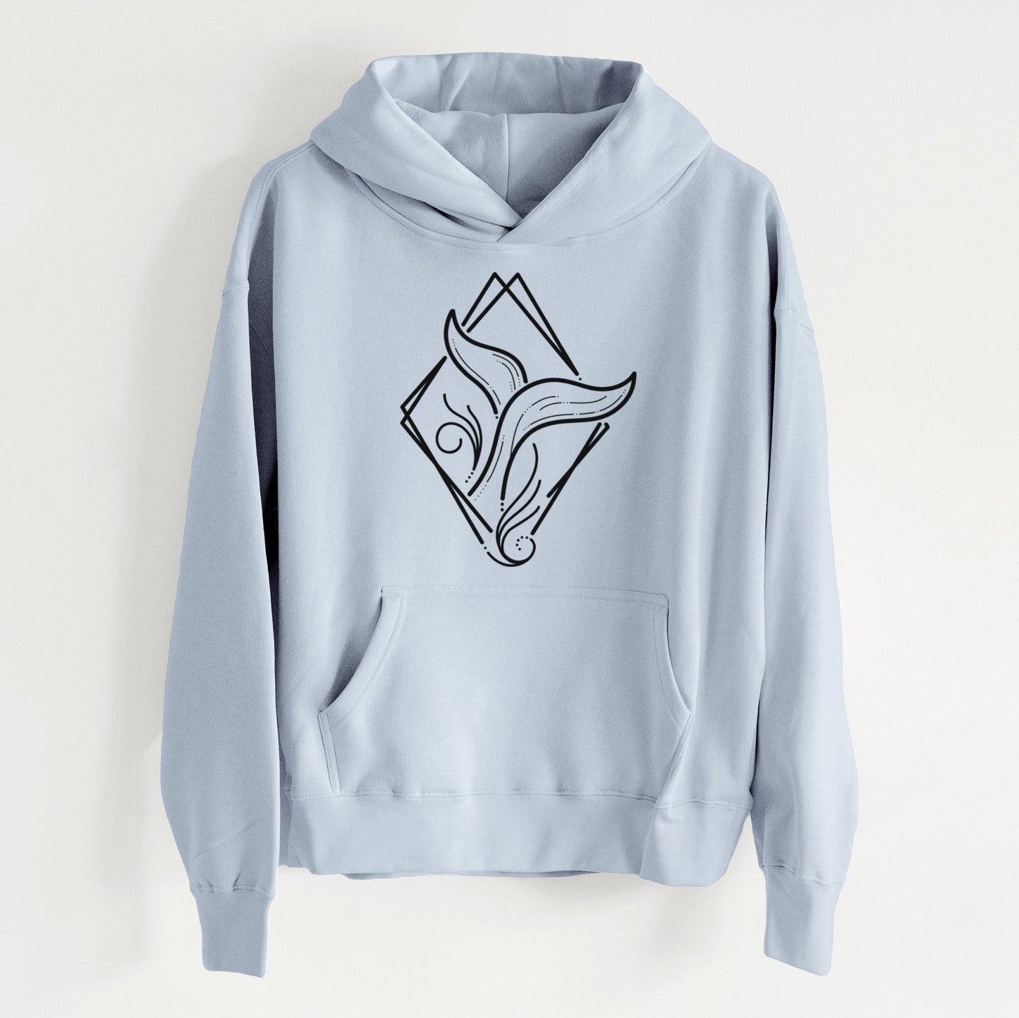 Whale Diamond - Women's Heavyweight Relaxed Hoodie