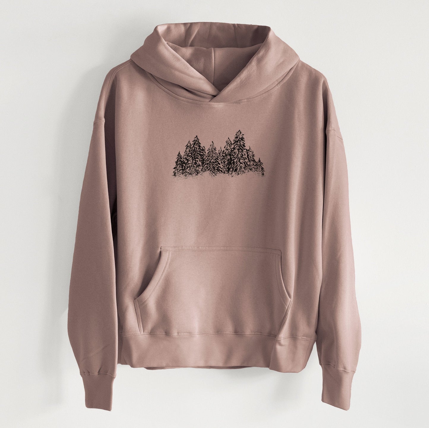 Winter Evergreens - Women's Heavyweight Relaxed Hoodie