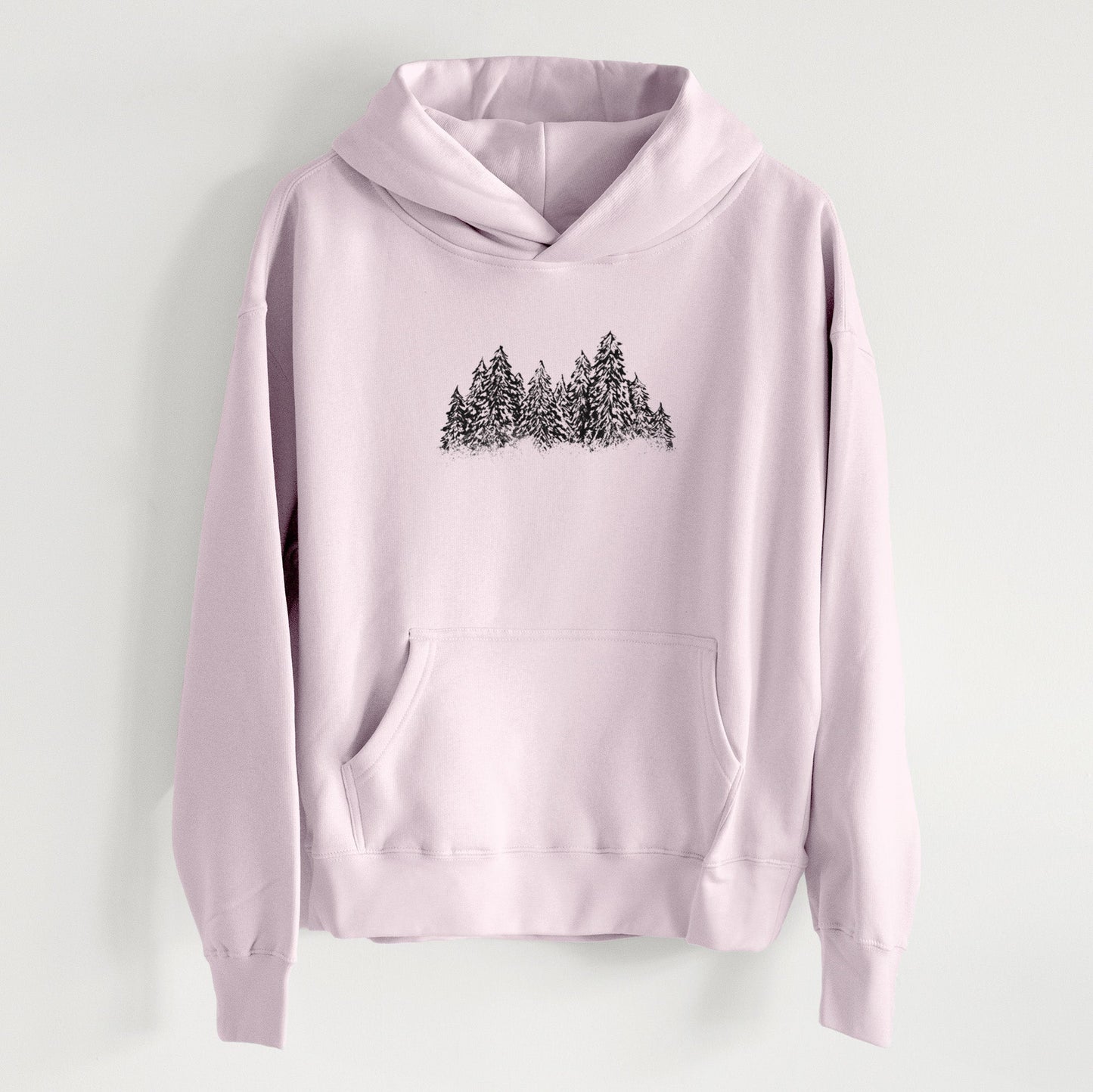 Winter Evergreens - Women's Heavyweight Relaxed Hoodie