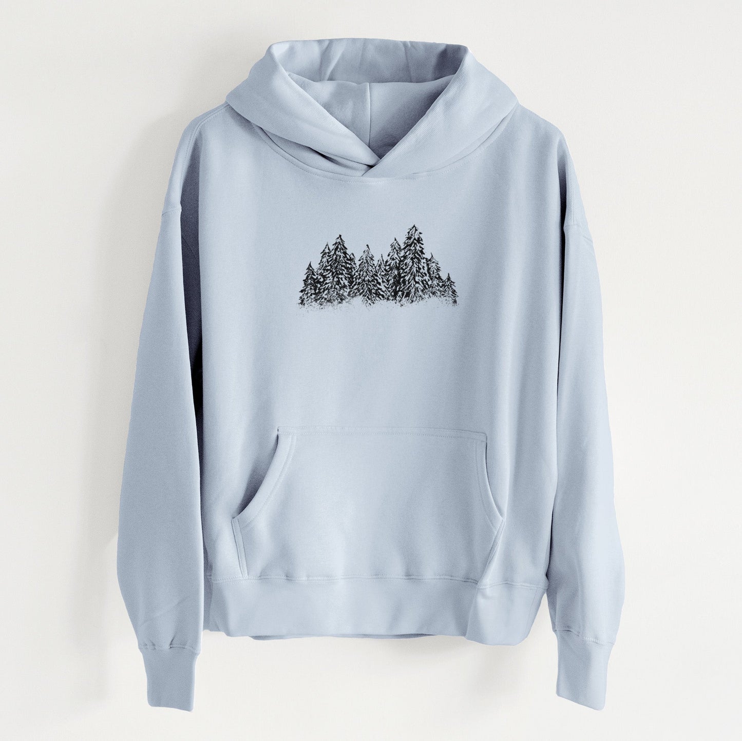 Winter Evergreens - Women's Heavyweight Relaxed Hoodie