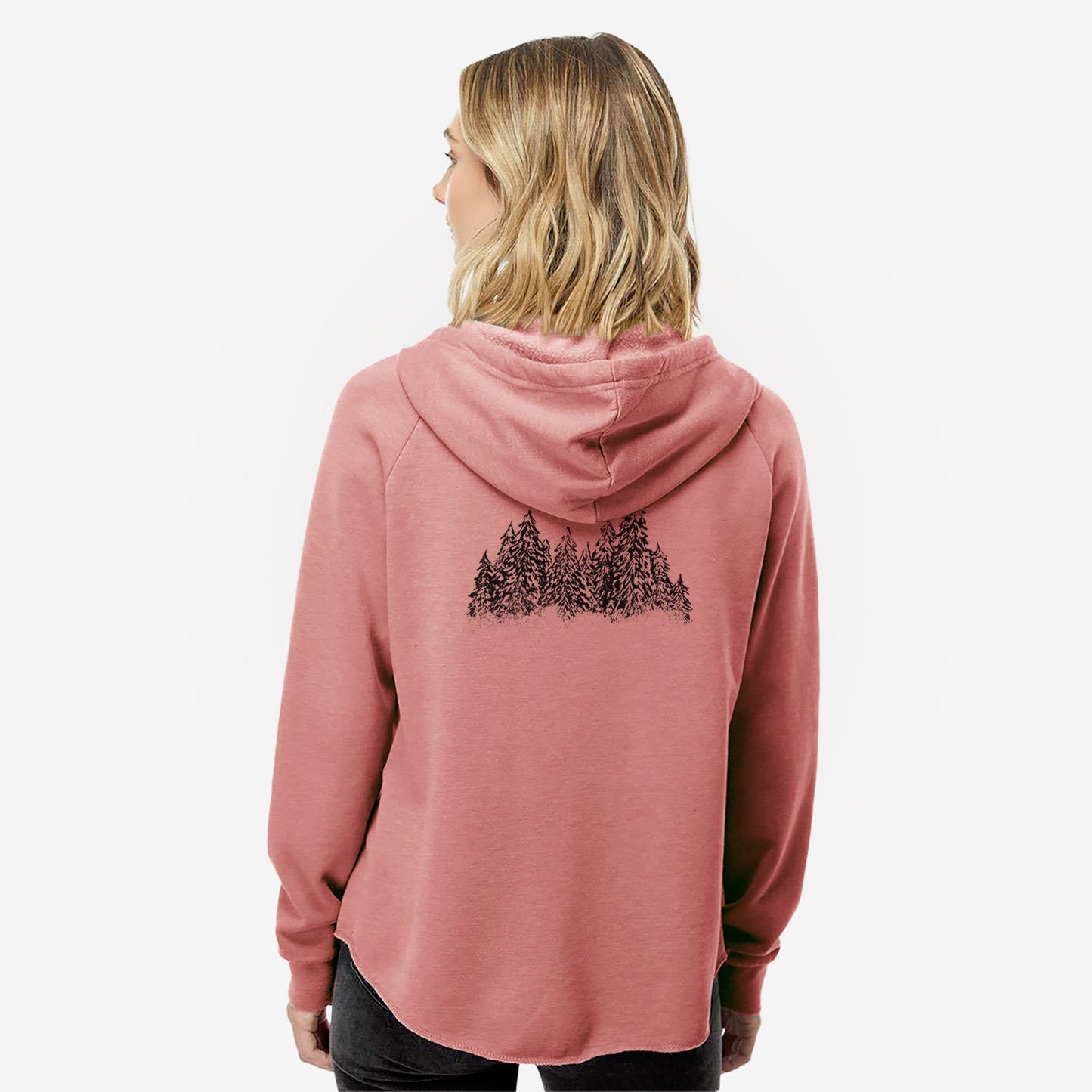 Winter Evergreens - Women's Cali Wave Zip-Up Sweatshirt