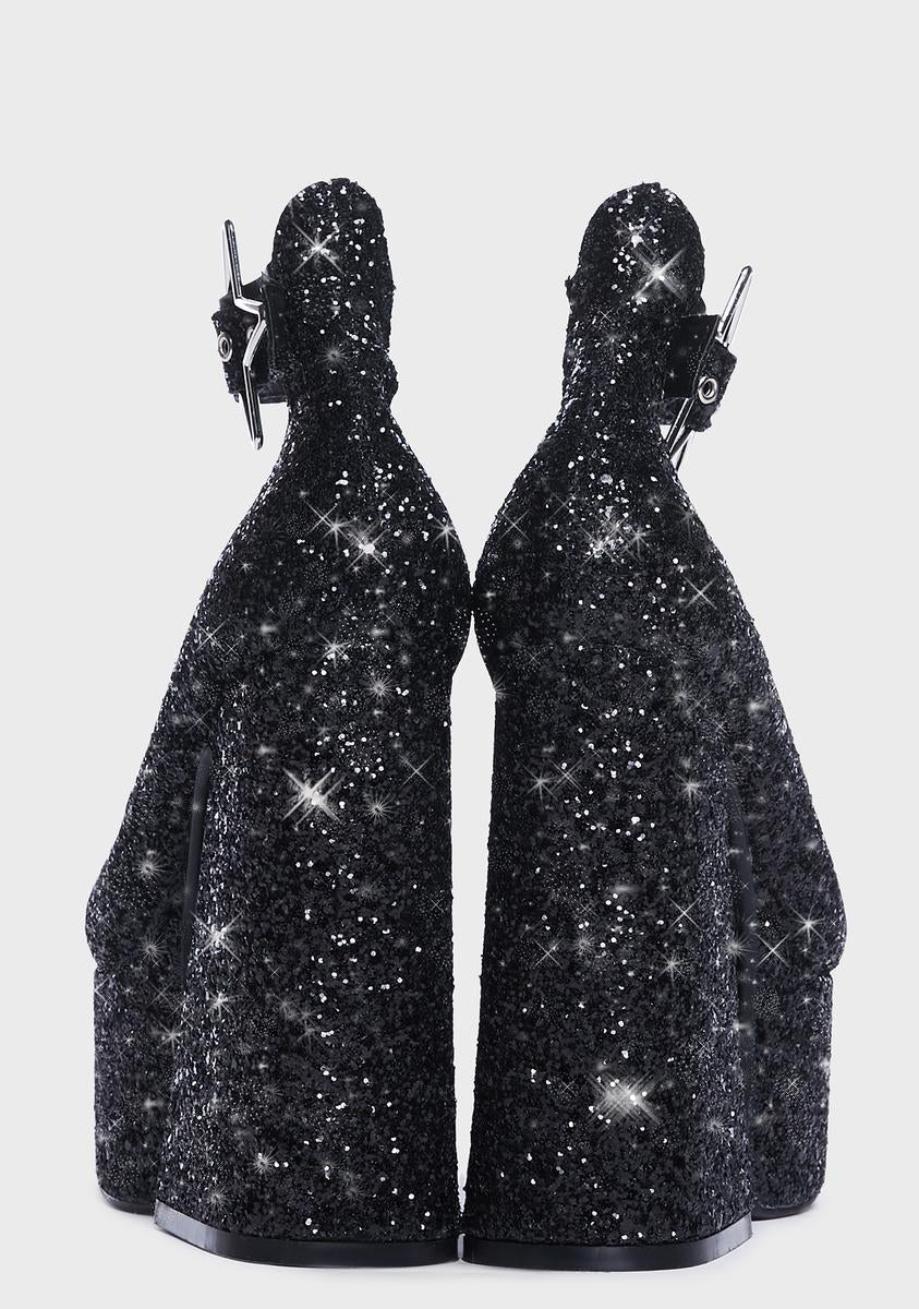 Star Light Platform Heels