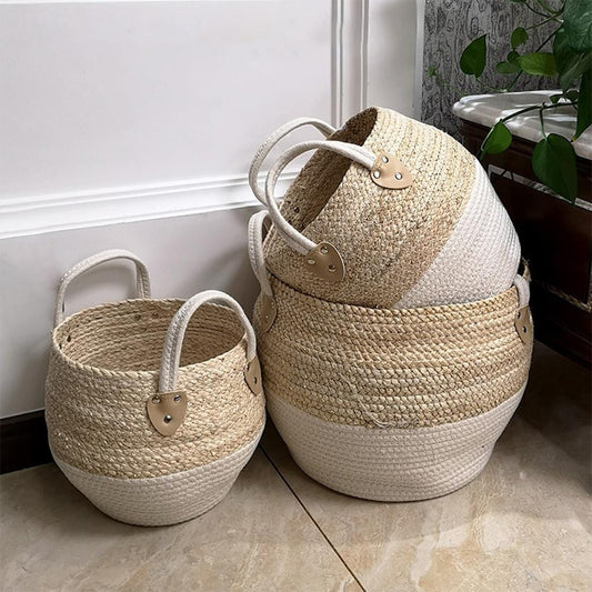 Woven Wicker Basket