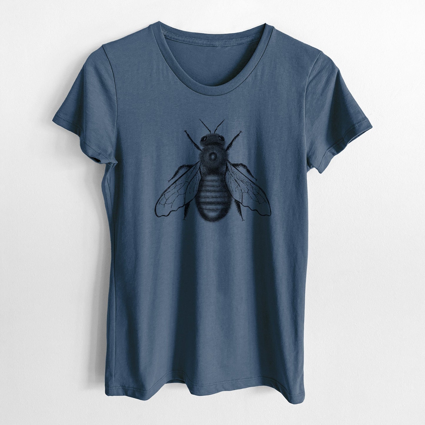Xylocopa Virginica - Carpenter Bee - Women's Crewneck - Made in USA - 100% Organic Cotton