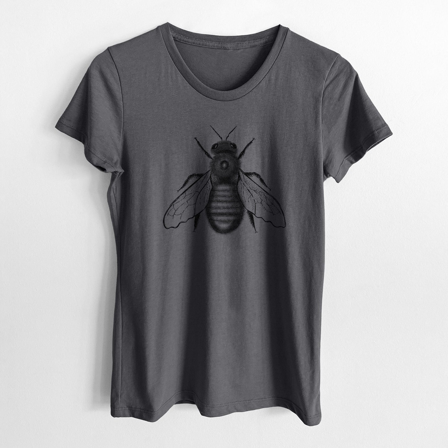 Xylocopa Virginica - Carpenter Bee - Women's Crewneck - Made in USA - 100% Organic Cotton