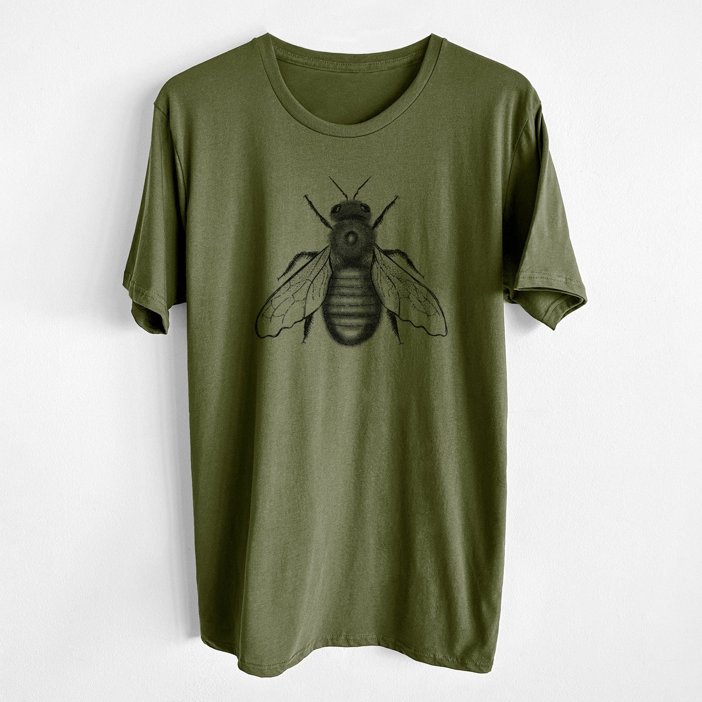 Xylocopa Virginica - Carpenter Bee - Unisex Crewneck - Made in USA - 100% Organic Cotton