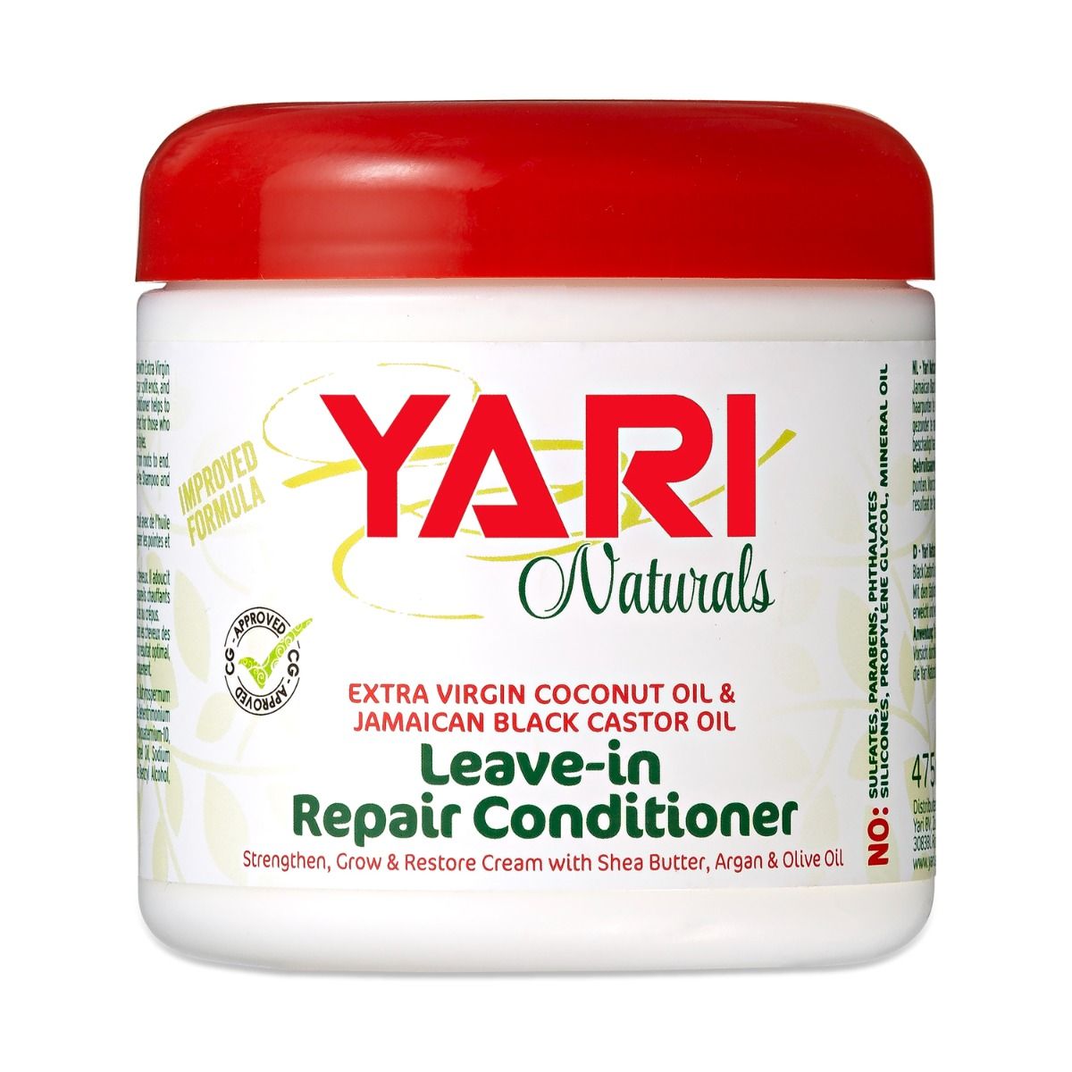 Yari Naturals - Extra Virgin Coconut Oil & Jamaican Black Castor Oil - Conditioner