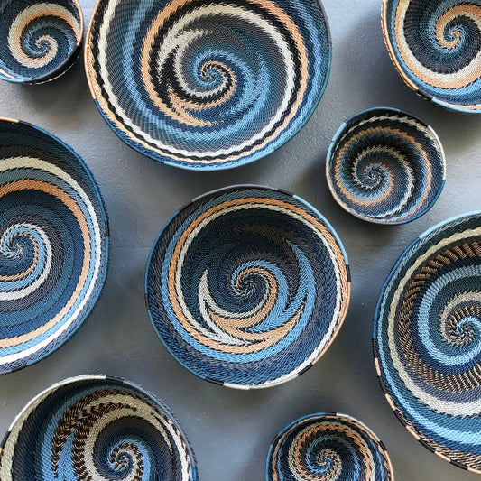 Amsha: Zulu Wire Bowls in City Lights