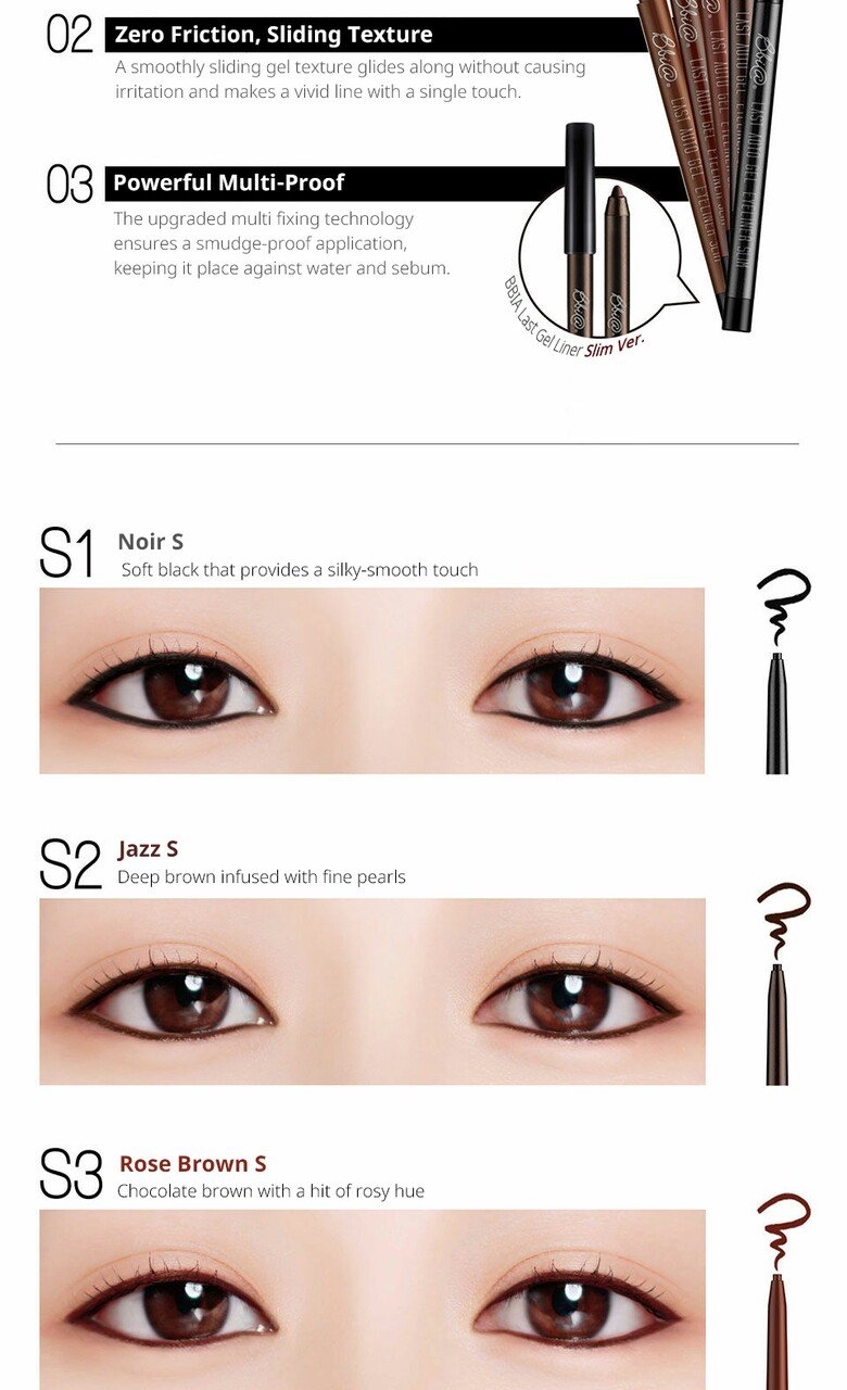 BBIA Last Auto Gel Eyeliner Slim