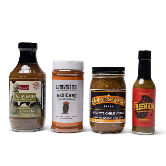 All Things Barbecue Green Taco Box
