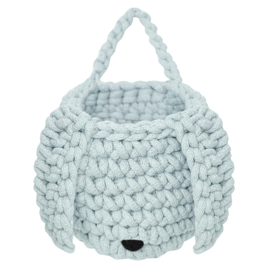 Crochet Bunny Basket | MARL MINT