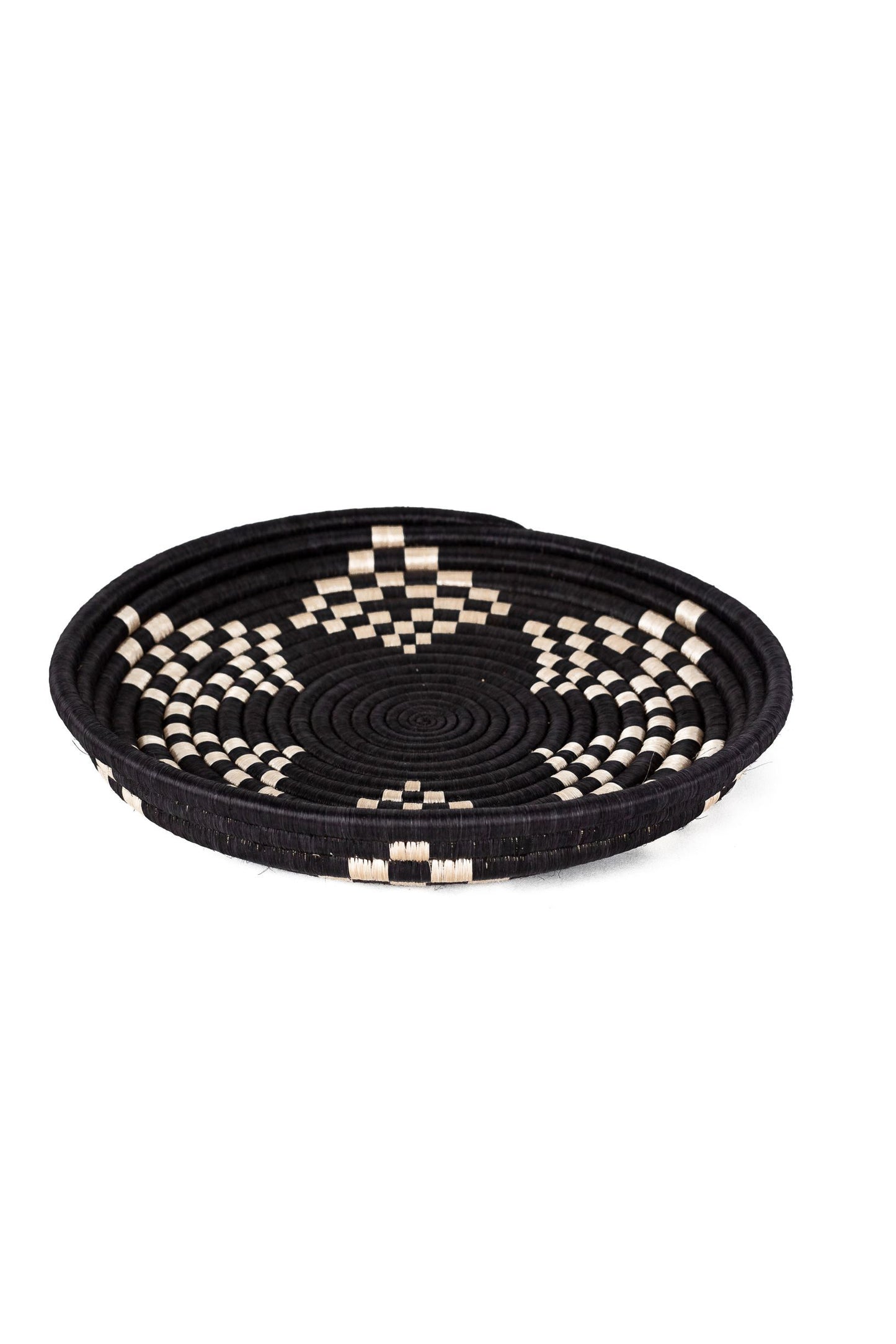 Azizi Life Bariku Woven Bowls - Black + Tea Woven Bowls Azizi Life L