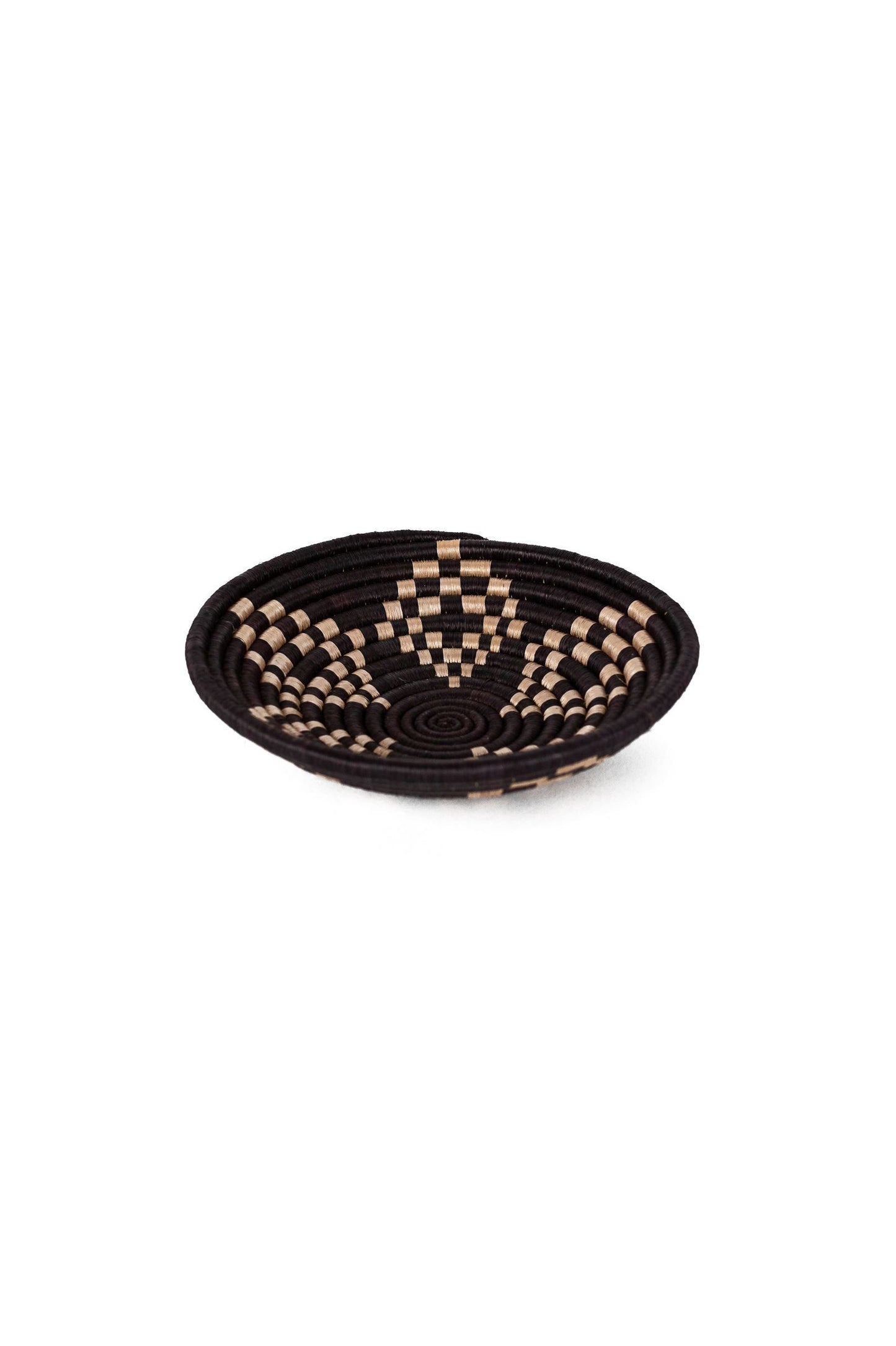 Azizi Life Bariku Woven Bowls - Black + Tea Woven Bowls Azizi Life S