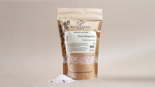 Bridlewood Soaps - PINK Bath Salts (Pink Grapefruit)