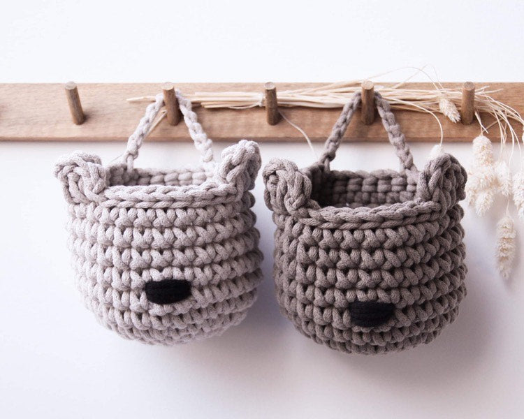 Bear Basket | DARK GREY