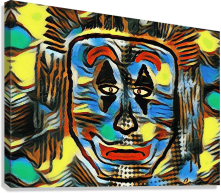 Tears of a Clown 2 - Premium artwork from Concordia Style Boutique - Just $19! Shop now at Concordia Style Boutique