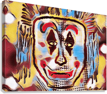 Tears of a Clown 4 - Premium artwork from Concordia Style Boutique - Just $19! Shop now at Concordia Style Boutique