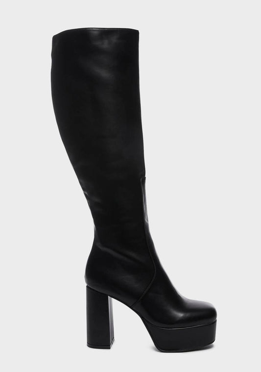 Wide Fit Whatta Showdown Platform Boots