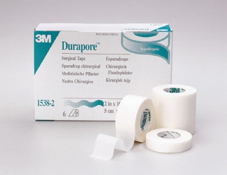 3M Durapore 15383 Medical Tape Box of 4