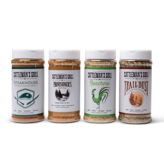 Cornerstone 4 Pack BBQ Rub Set
