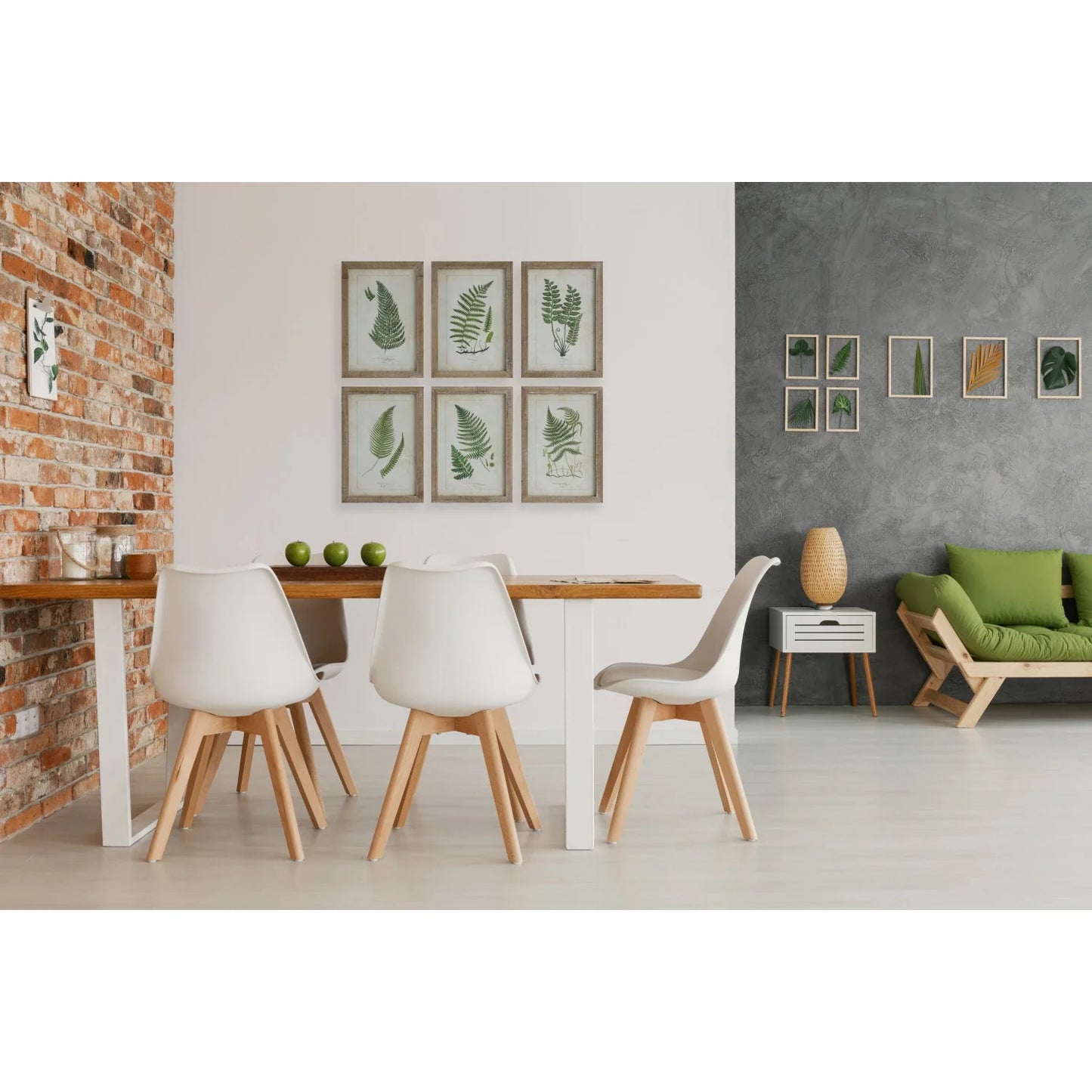 Fern Wood Framed Wall Art