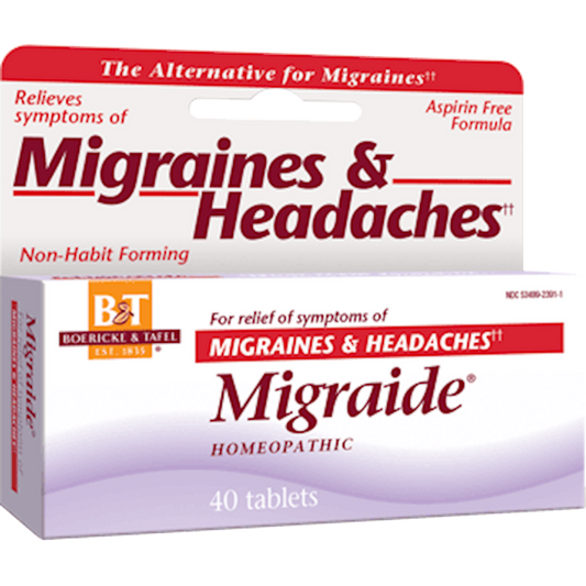 Boericke & Tafel Migraide 40 tabs