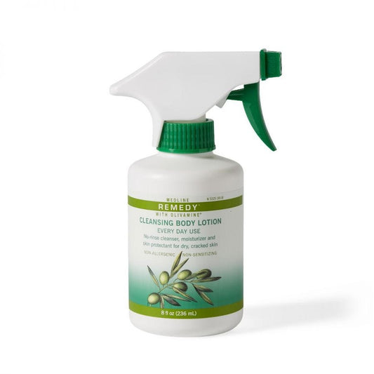 Remedy Olivamine Cleansing Body Lotion 8 Ounce Spray Bottle