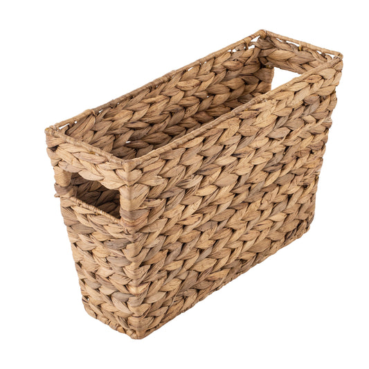 Basket Magazine Storage in Natural