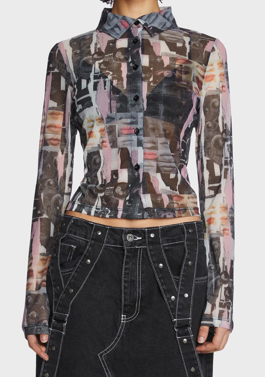 Amnesia Mesh Top